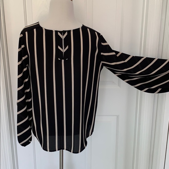Ann Taylor Loft Striped Blouse - Picture 5 of 6